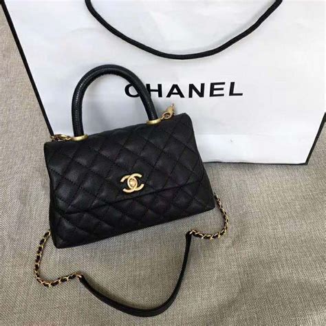 chanel flap bag with handle|chanel top handle bag small.